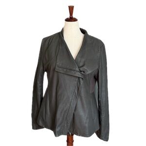 Elie Tahari Lamb Leather Jacket
